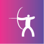 Icon of archery competition