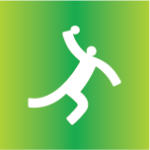 Icon of handball competition