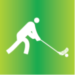 Icon of floorball competition