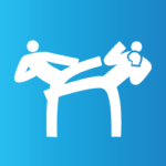 Icon of kickboxing competition