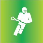 Icon of lacrosse competition