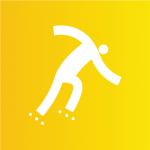 Icon of speed skating