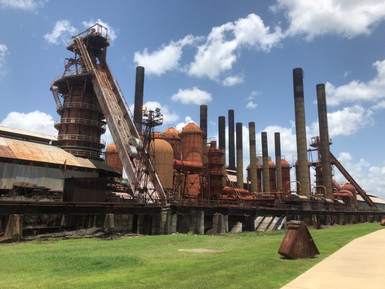 Exterior photo of Sloss Furnaces