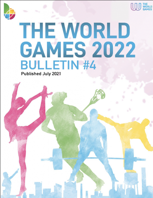 Photo of The World Games Bulletin #4 published in July 2021
