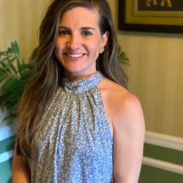 Photo of woman smiling at camera